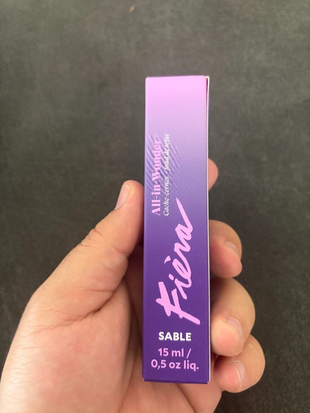 Fièra All-in-Wonder™ Concealer + Foundation – Sand / Sable – 15 mL / 0.5 fl oz –